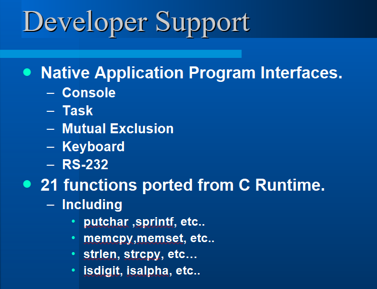 HalOS Running Tetris